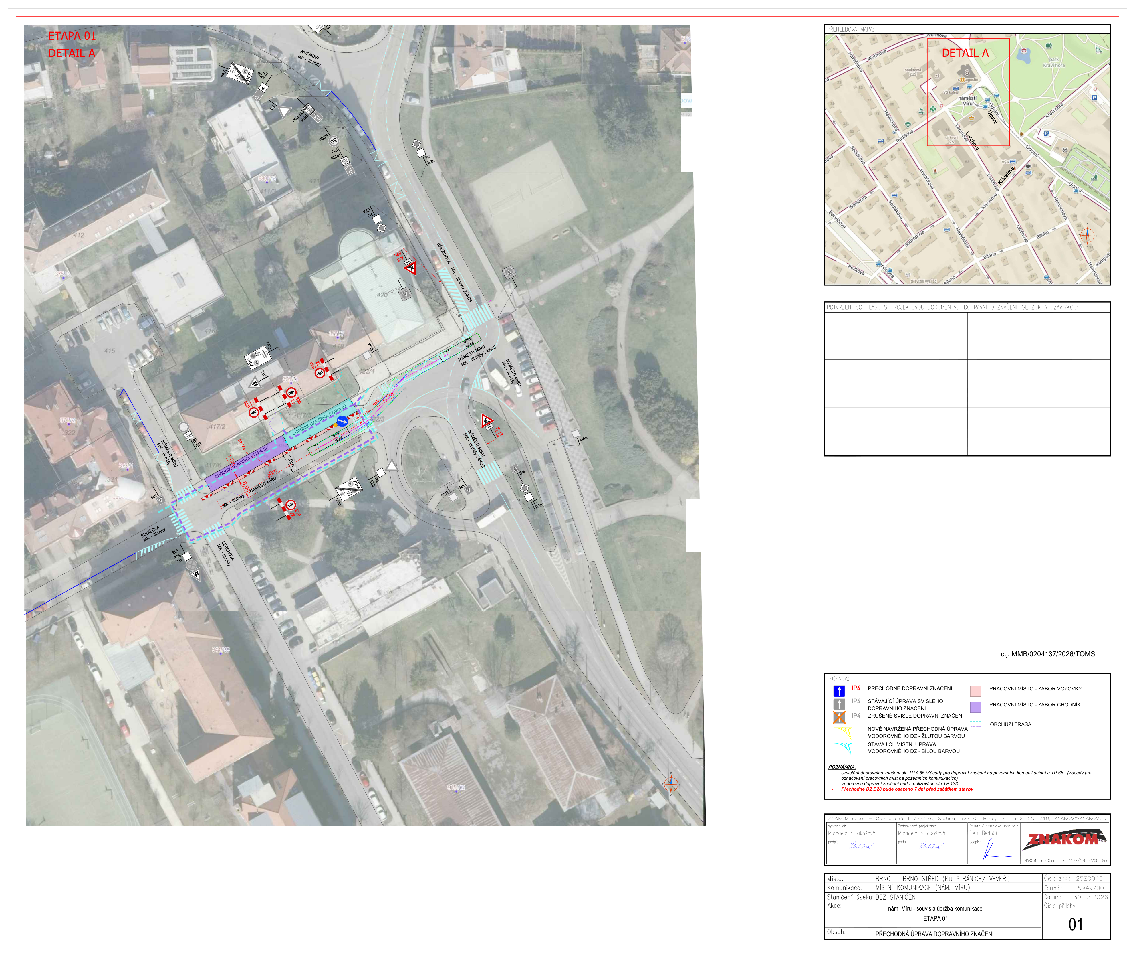 Situační výkres – etapa 01